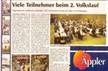 Viele Teilnehmer beim 2. Volkslauf